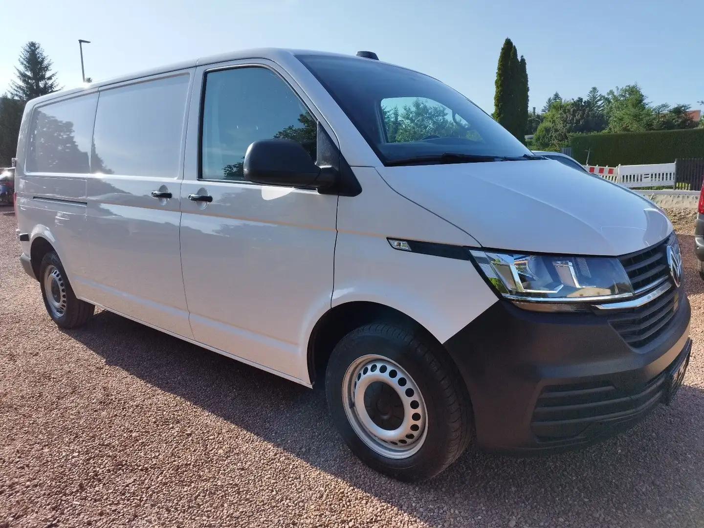 Volkswagen T6 Transporter T6 .1 Transporter lang *1. Hand+Flügeltür+Klima* Blanc - 2