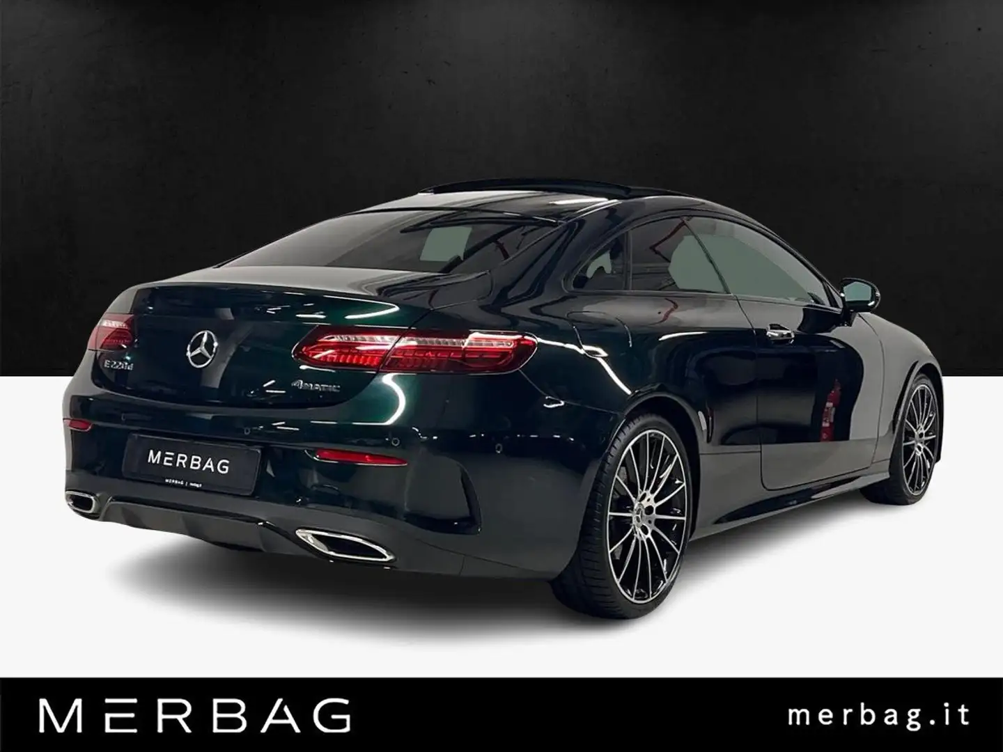 Mercedes-Benz E 220 d 4Matic Premium Vert - 2