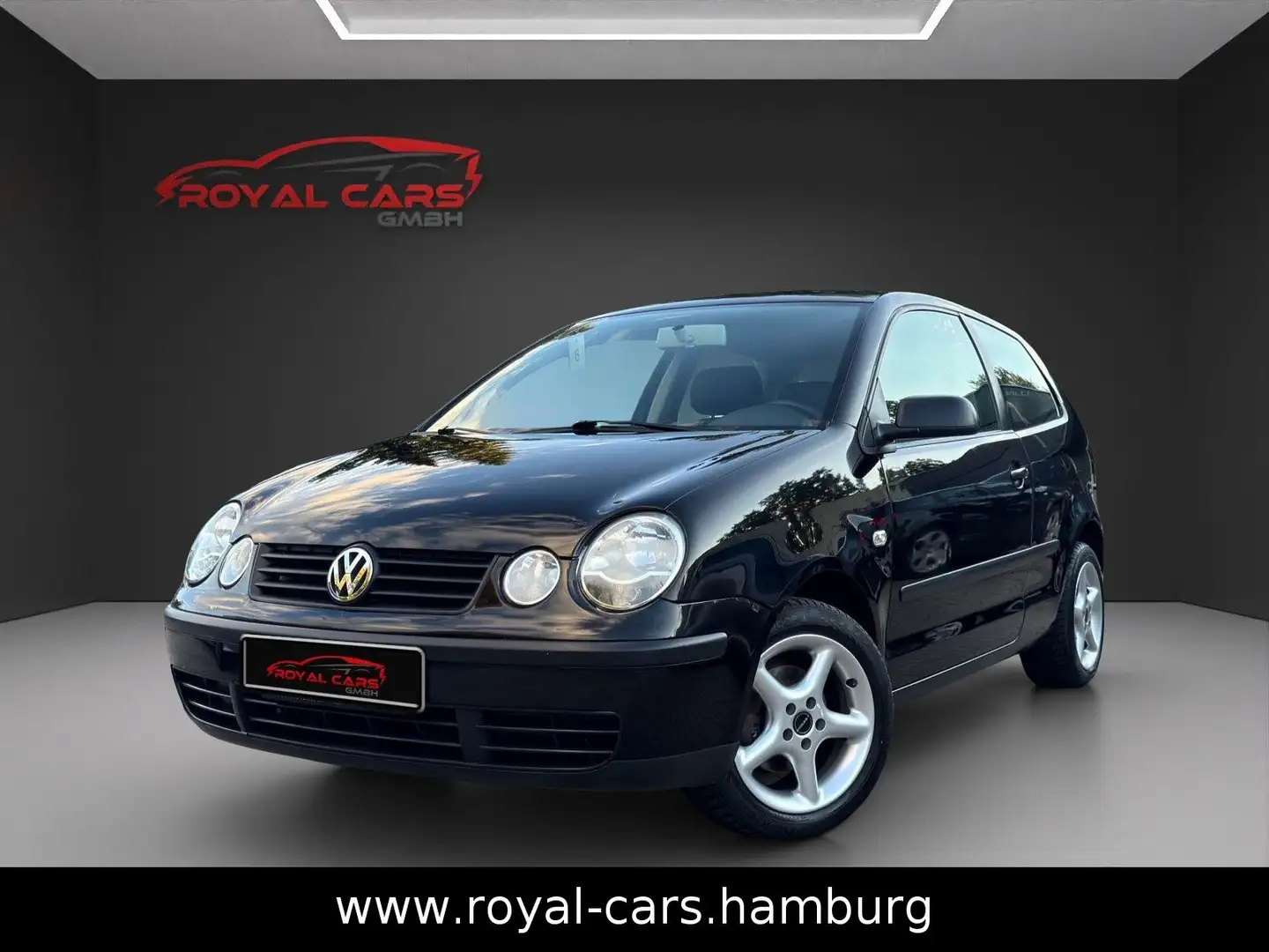 Volkswagen Polo IV Basis KLIMA SERVO USB TÜV 04.2027 Schwarz - 1