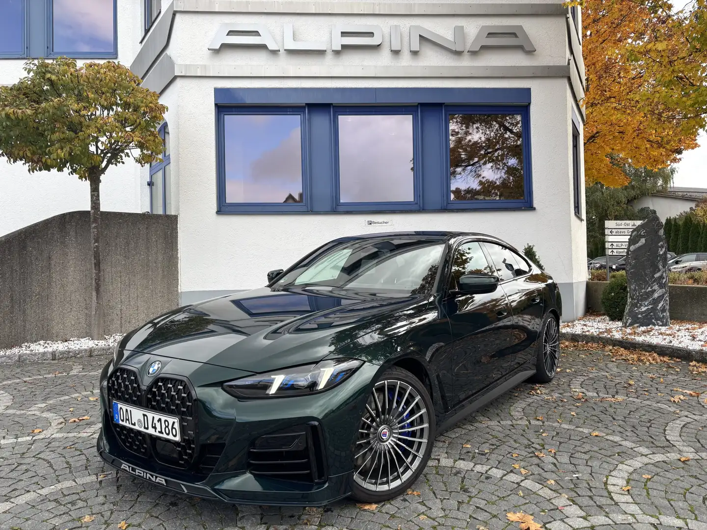 Alpina D4 S Gran Coupé SWITCH-TRONIC Allrad Groen - 1