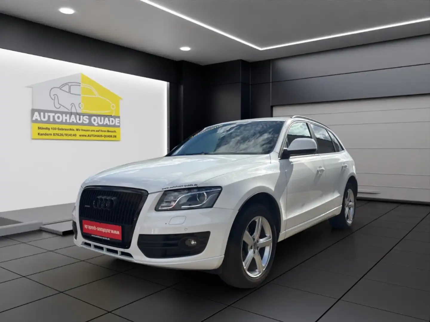 Audi Q5 2.0 TDI quattro DPF Navi Leder Bi-Xenon 3-Zonen-Kl Weiß - 1