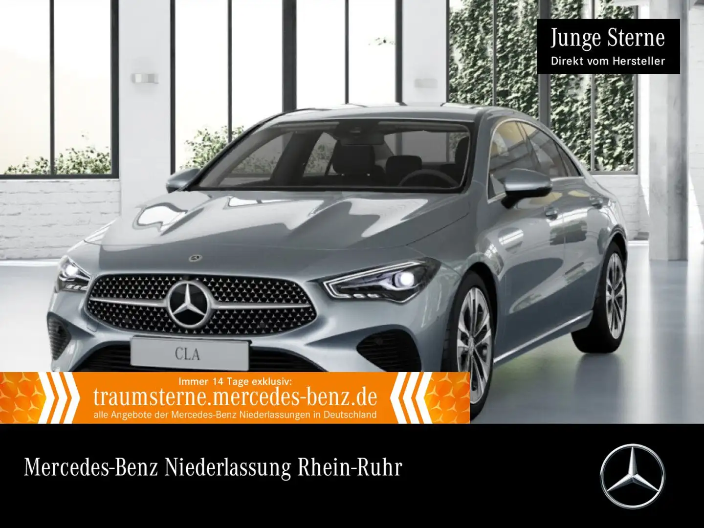 Mercedes-Benz CLA 180 PROGRESSIVE+360°+LED+TOTW+7G Silber - 1