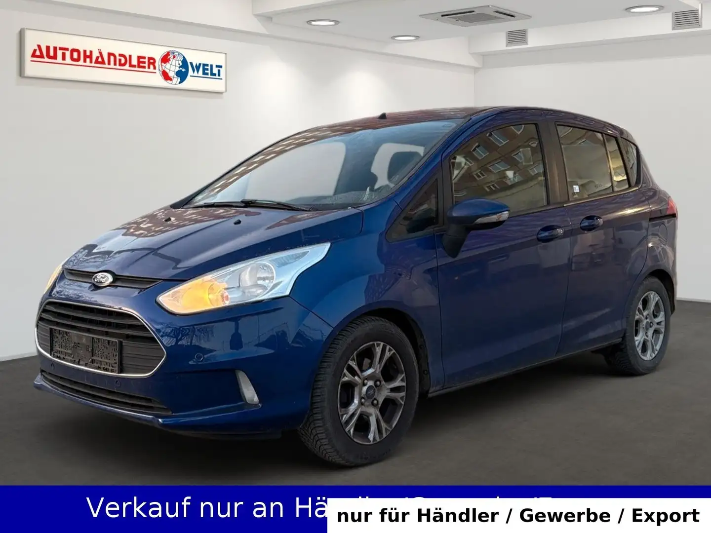 Ford B-Max 1.0 EB Klimaanlage SHZ PDC AHK Blau - 1