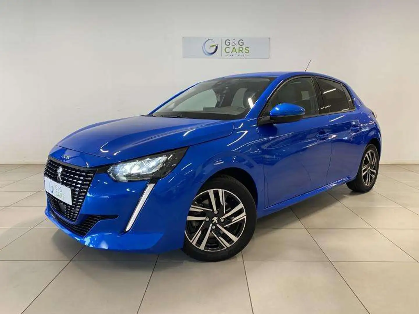 Peugeot 208 Allure - CAMERA Bleu - 1