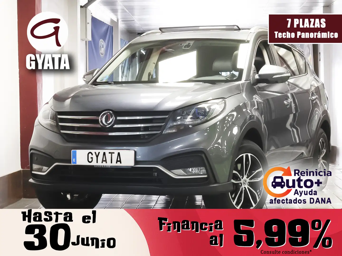 DFSK Glory 580 1.5T Intelligent ECO 4x2 Aut Grau - 1