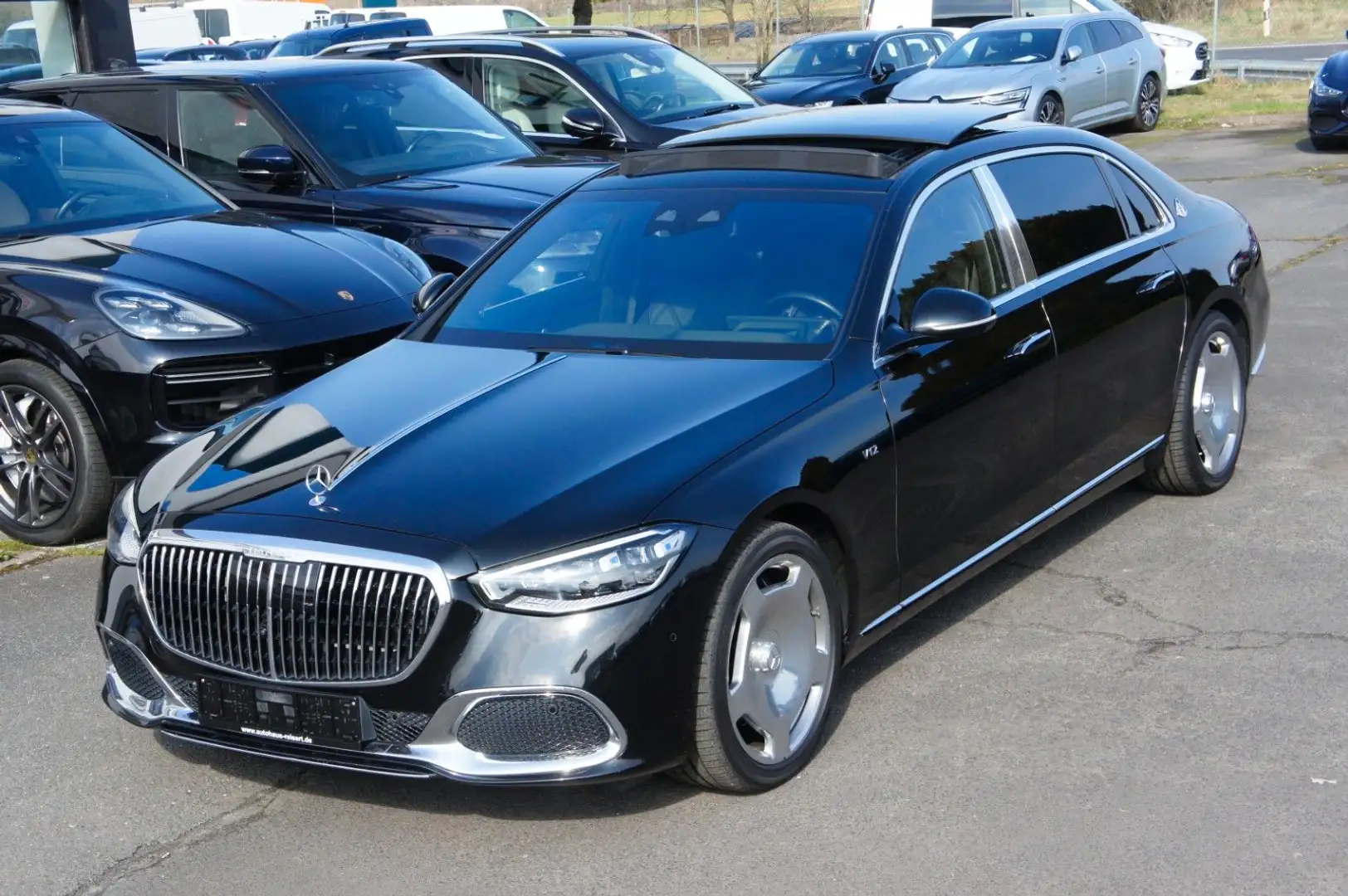Maybach Inny S 680 L 4M Manufaktur kein MB Vorstandsfahrzeug Czarny - 1
