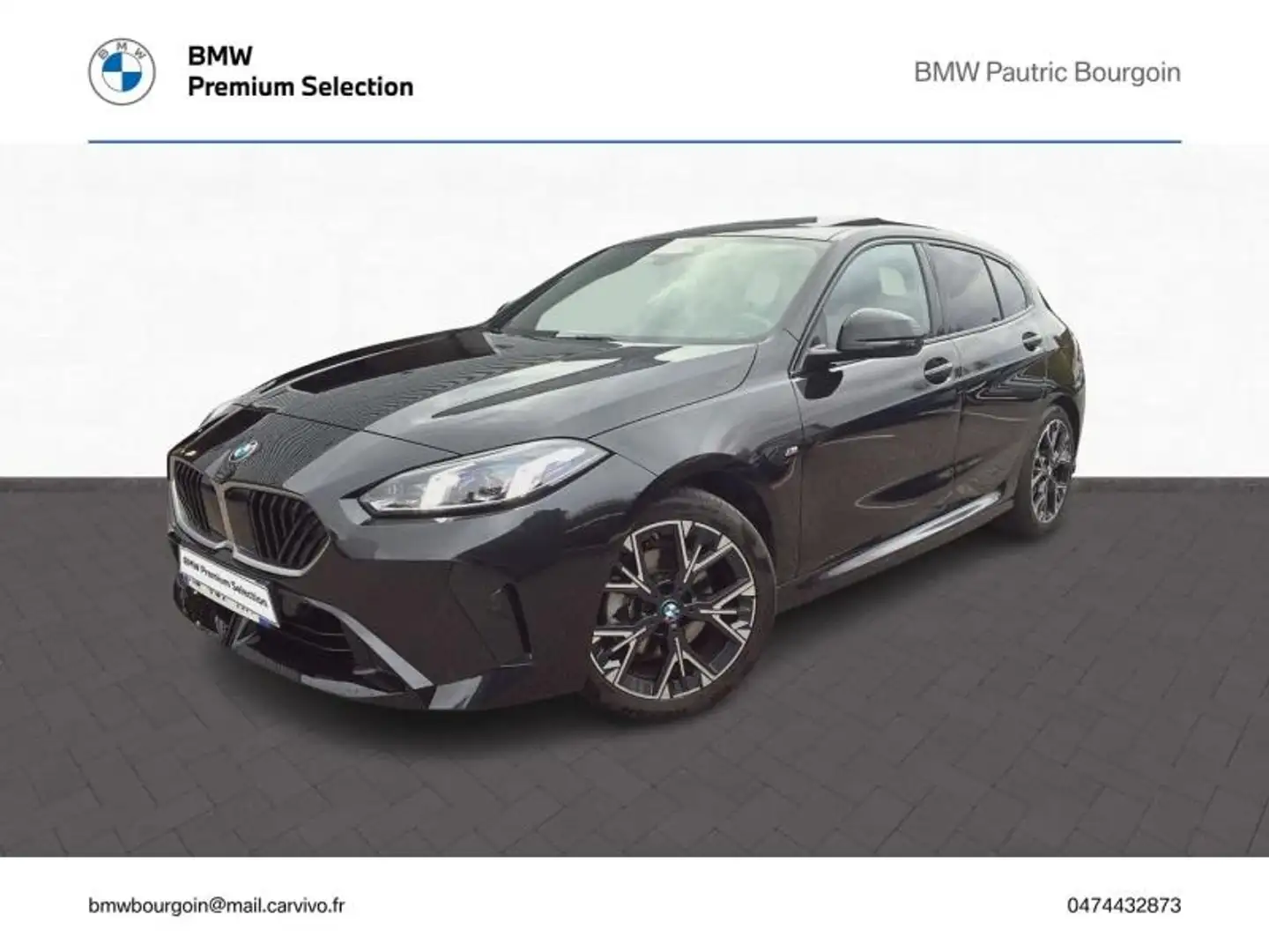 BMW 120 120dA 163ch M Sport DKG7 Noir - 1