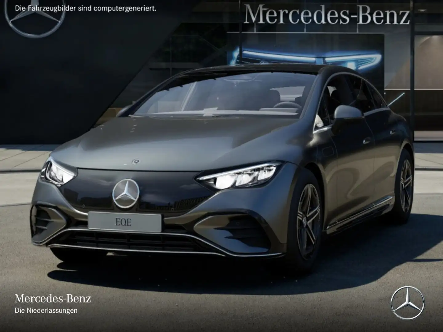 Mercedes-Benz EQE 350 4MATIC AMG Pano Distr. LED Kamera Memory Grau - 2