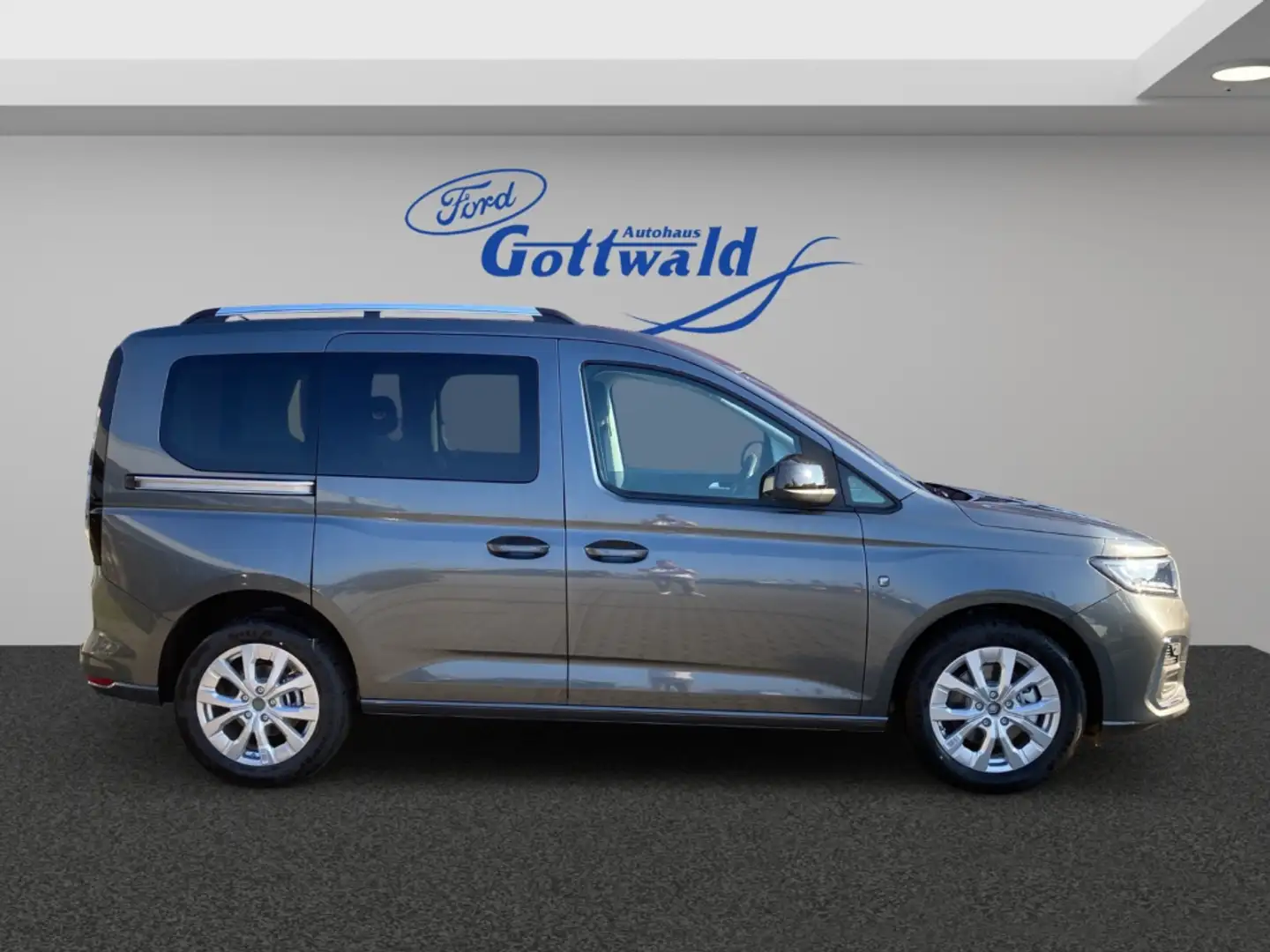 Ford Tourneo Connect Titanium LED Navi PDC RFK Winterpaket Gris - 2