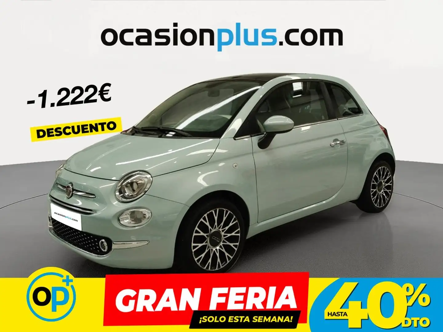 Fiat 500 1.0 Hybrid Dolcevita 52kW Verde - 1