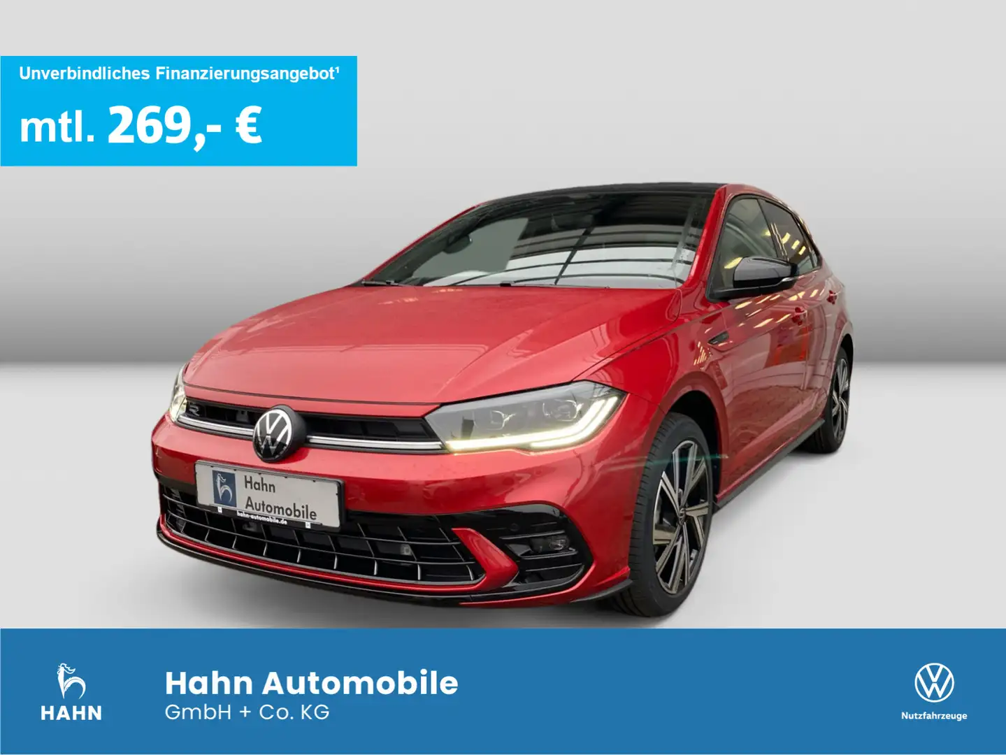Volkswagen Polo R-Line 1,0TSI DSG 85 kW/115 PS Navi Kam M+S Rosso - 1