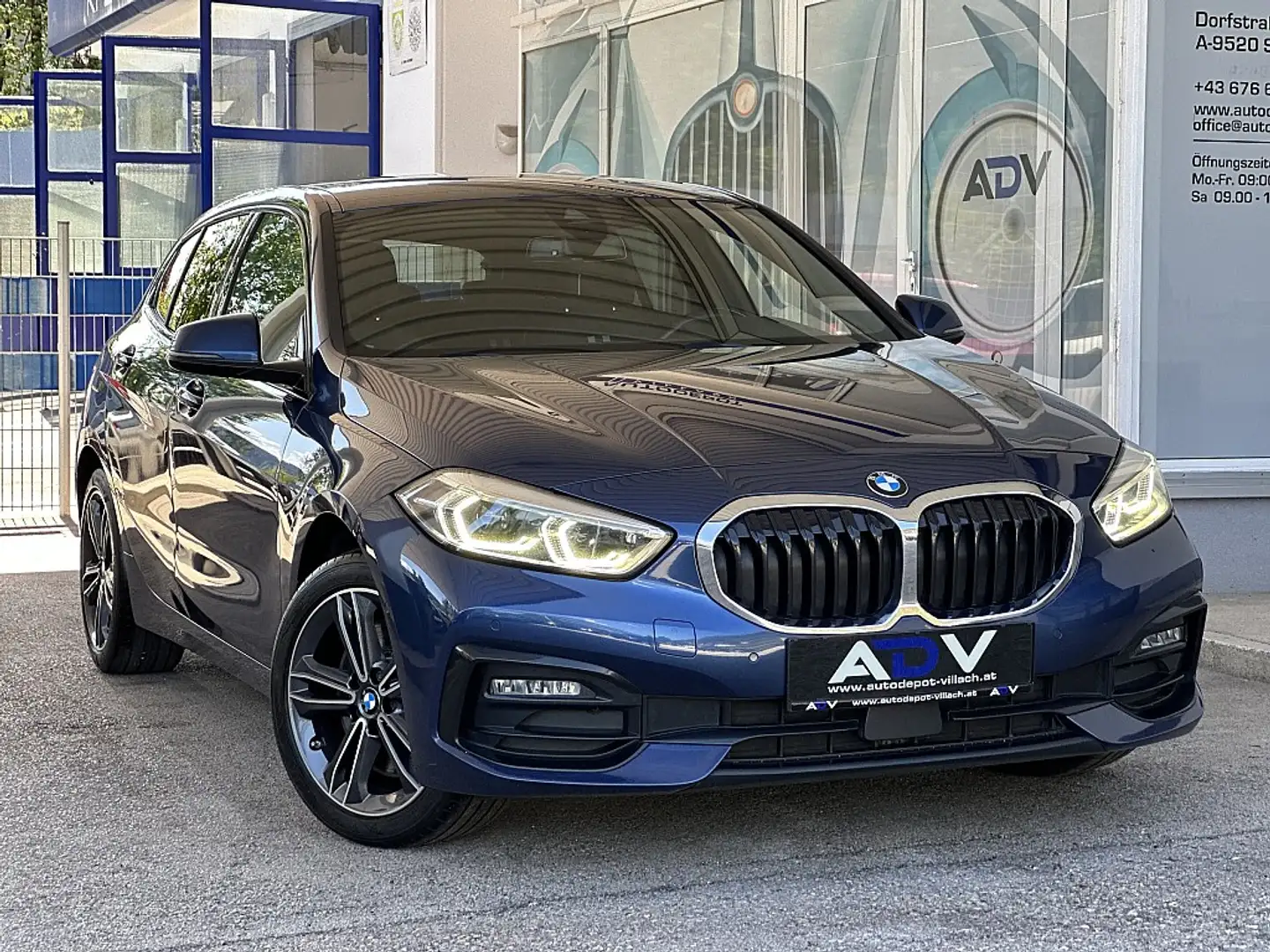 BMW 120 d xDrive Aut. Blau - 2