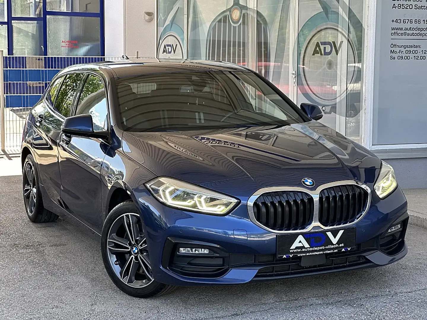 BMW 120 d xDrive Aut. Blau - 1