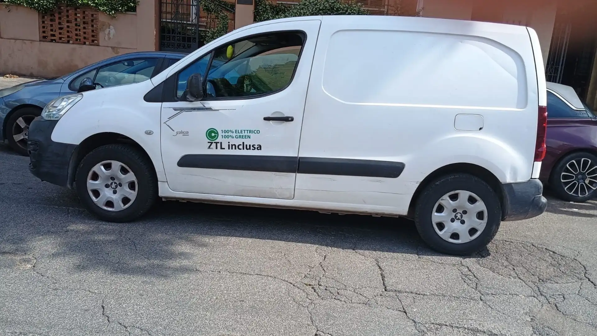 Peugeot Partner elettrico Bianco - 2