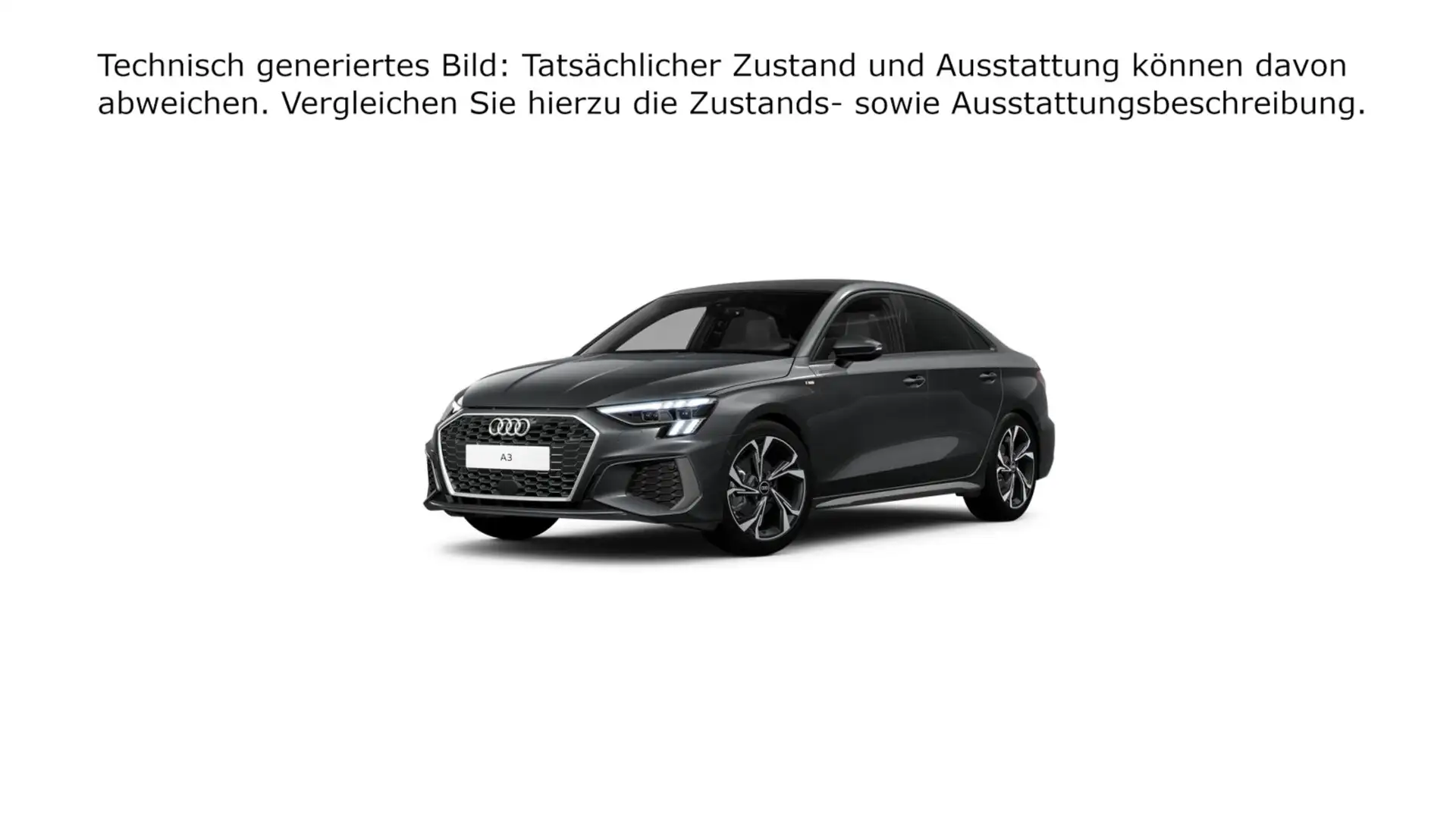 Audi A3 35 TDI Limousine S tronic S line Gris - 2
