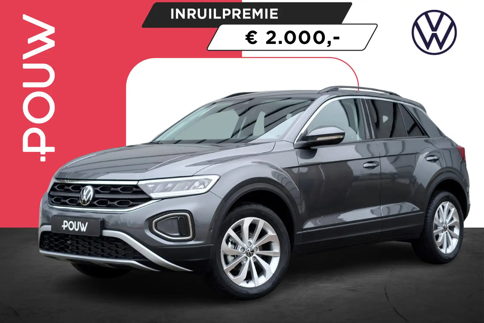 Volkswagen T-Roc 1.5 TSI 150pk Life Edition | Climate Control | 17" Grijs - 1