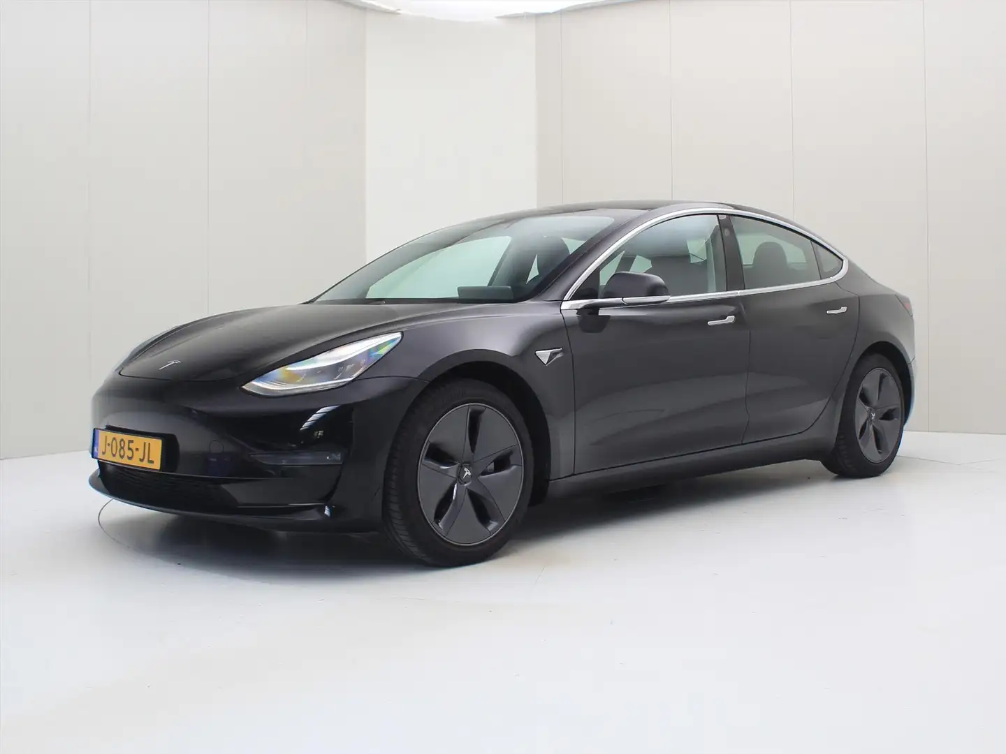 Tesla Model 3 Long-Range AWD 351pk 75 kWh [ AUTOPILOT+620KM WLTP Zwart - 1