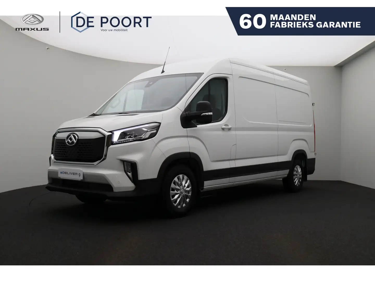Maxus eDeliver 9 SAIC | 77 kWh L3H2 N1 | Dubbel cabine | Uit voorra Blanco - 1