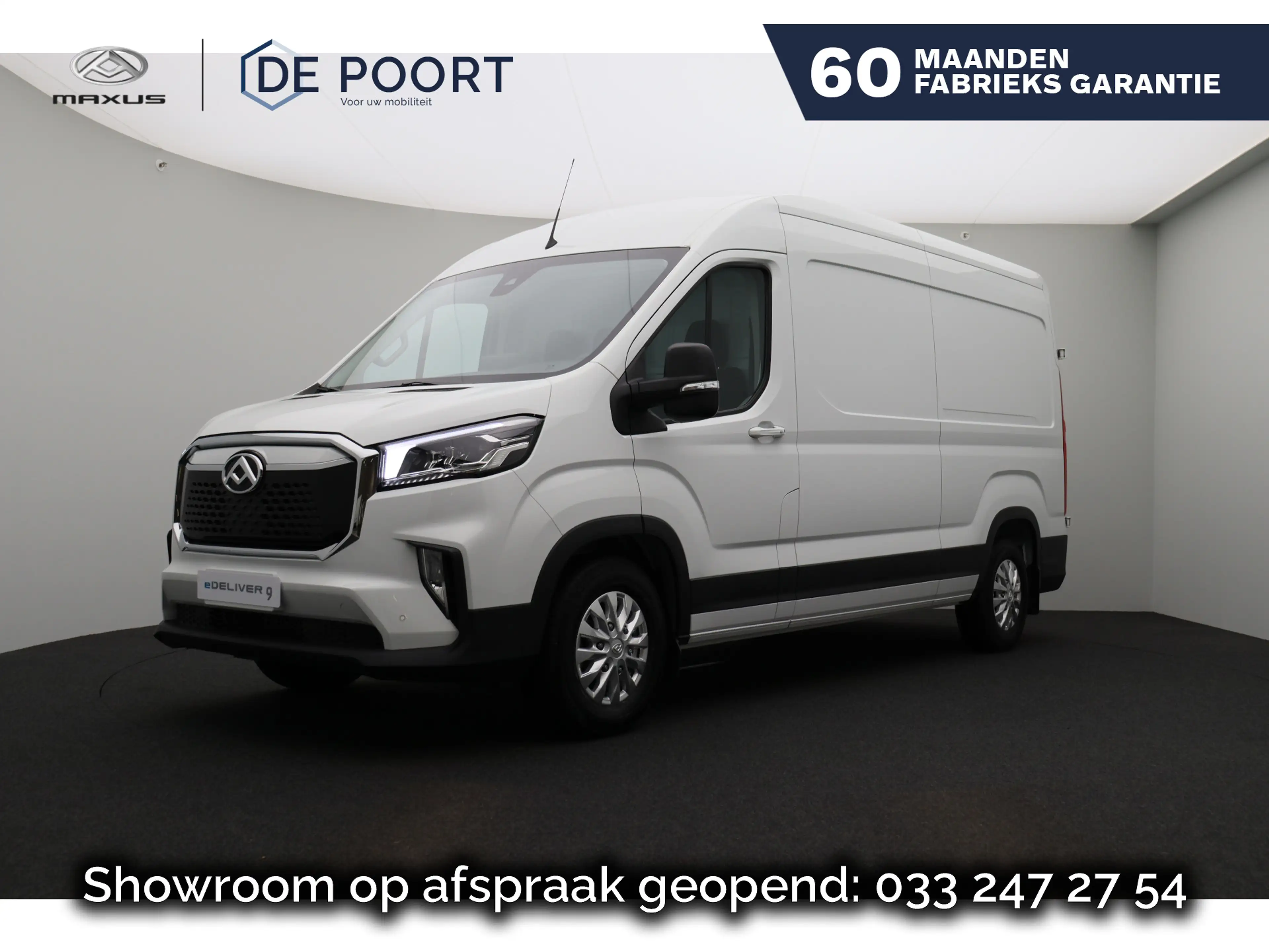 Maxus eDeliver 9 SAIC | 77 kWh L3H2 N1 | Dubbel cabine | Uit voorra