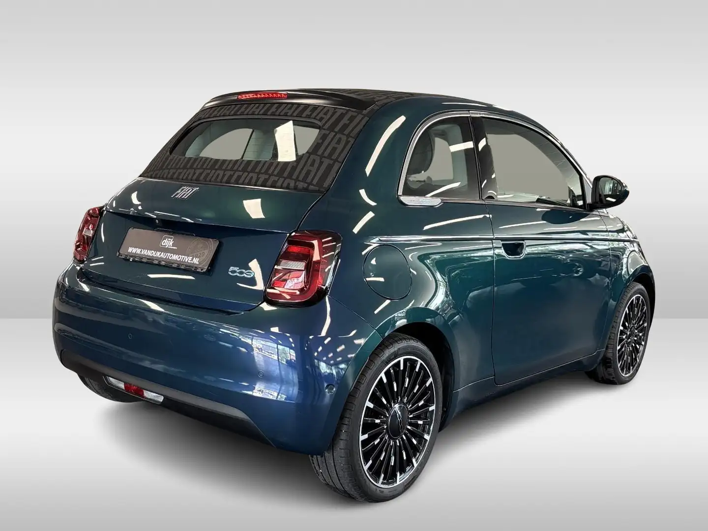 Fiat 500e 500E La Prima 42 kWh CABRIO CABRIO LEDERENBEKLEDIN Vert - 2