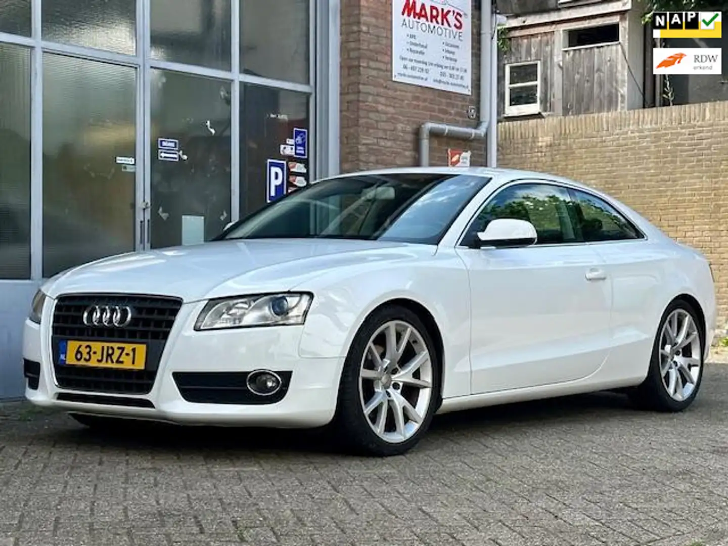Audi A5 Coupé 2.0 TFSI Blanc - 1