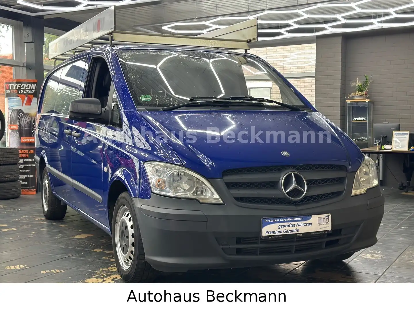 Mercedes-Benz Vito Kasten 110 CDI lang*HU/AU*SERVICE*TRÄGER* Blau - 1