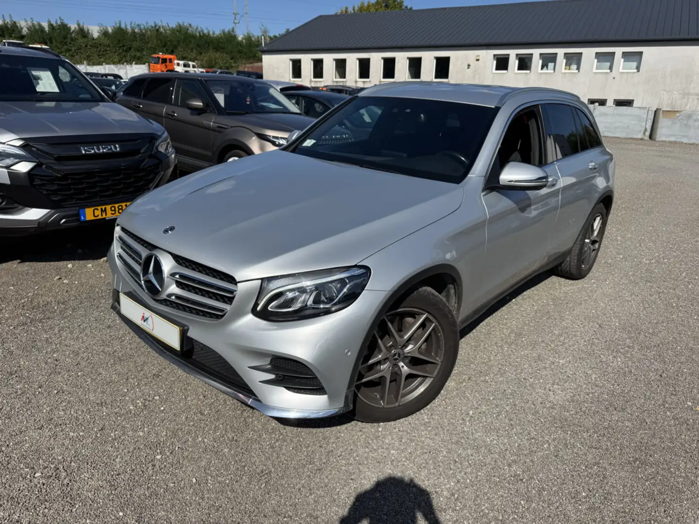 Mercedes-Benz GLC 220 d 4MATIC AMG Line Argent - 1