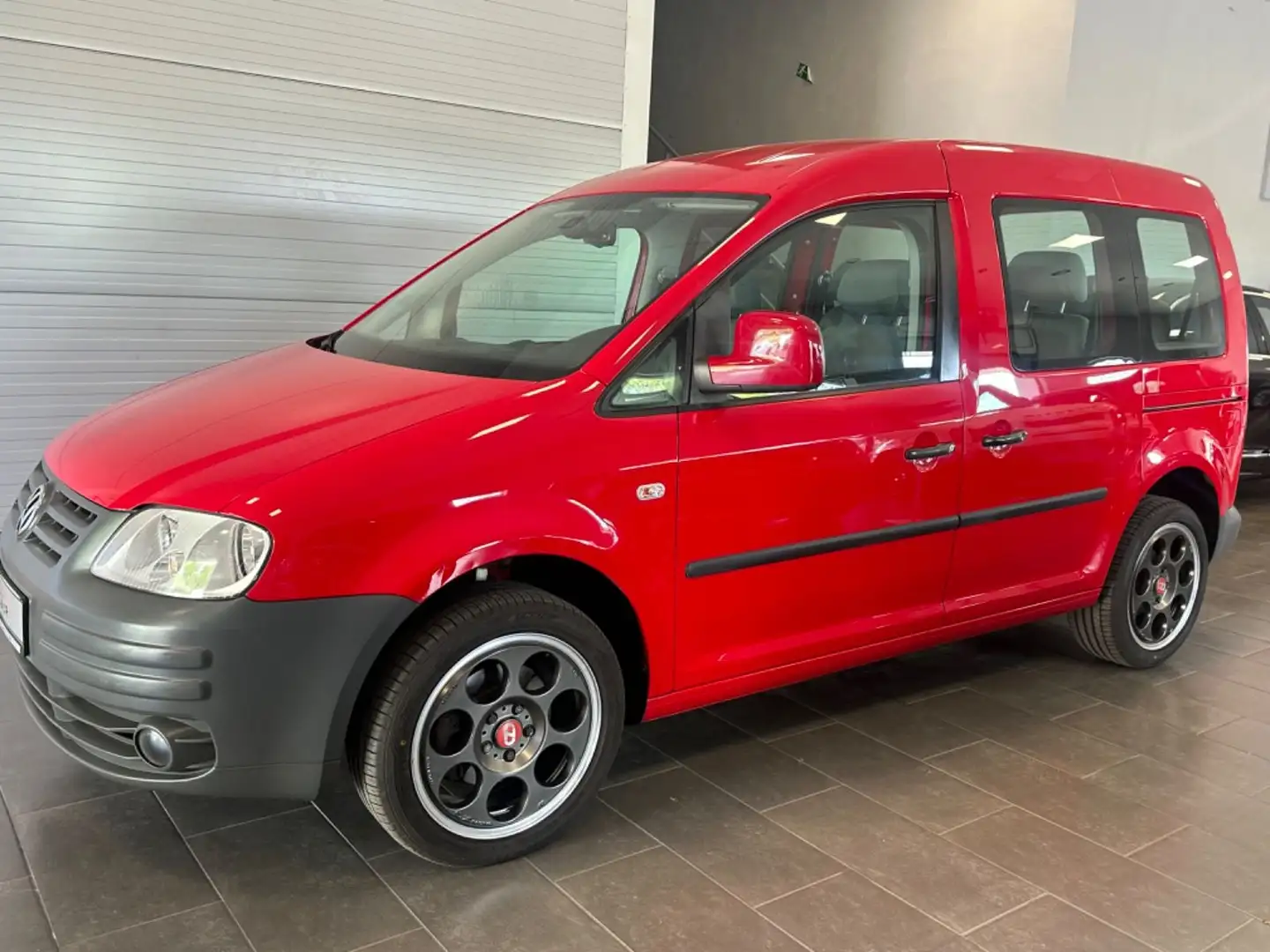 Volkswagen Caddy Life 1.4 7 Sitzer/PDC/1.Hand Rosso - 1