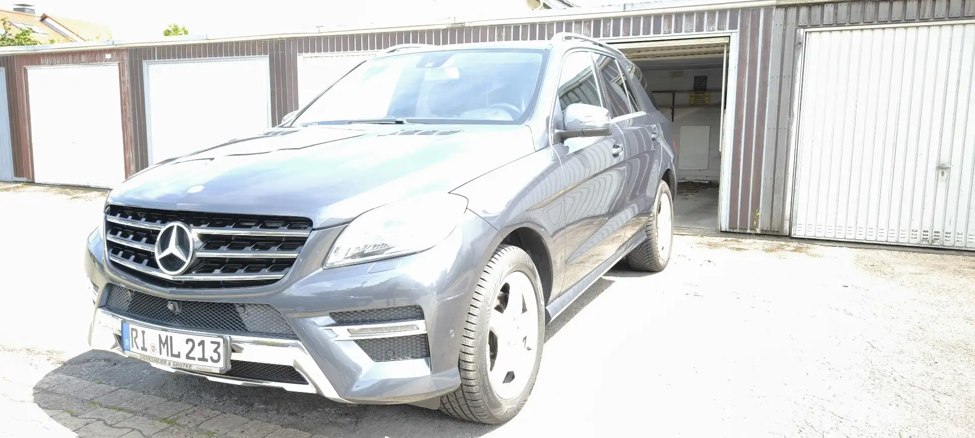 Mercedes-Benz ML 350 Mercedes-Benz ML350 CDI BlueTEC,4MATIC,AMG,AHK Grau - 2