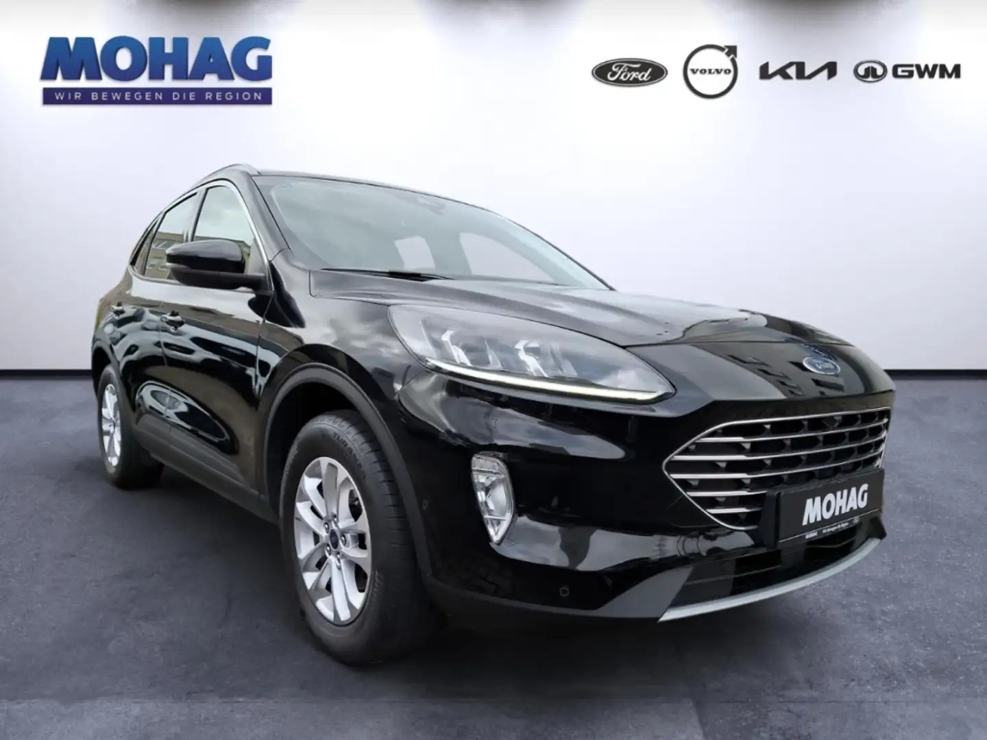 Ford Kuga Titanium 2,5l Voll-Hybrid *AHK-Winterpaket* Schwarz - 2