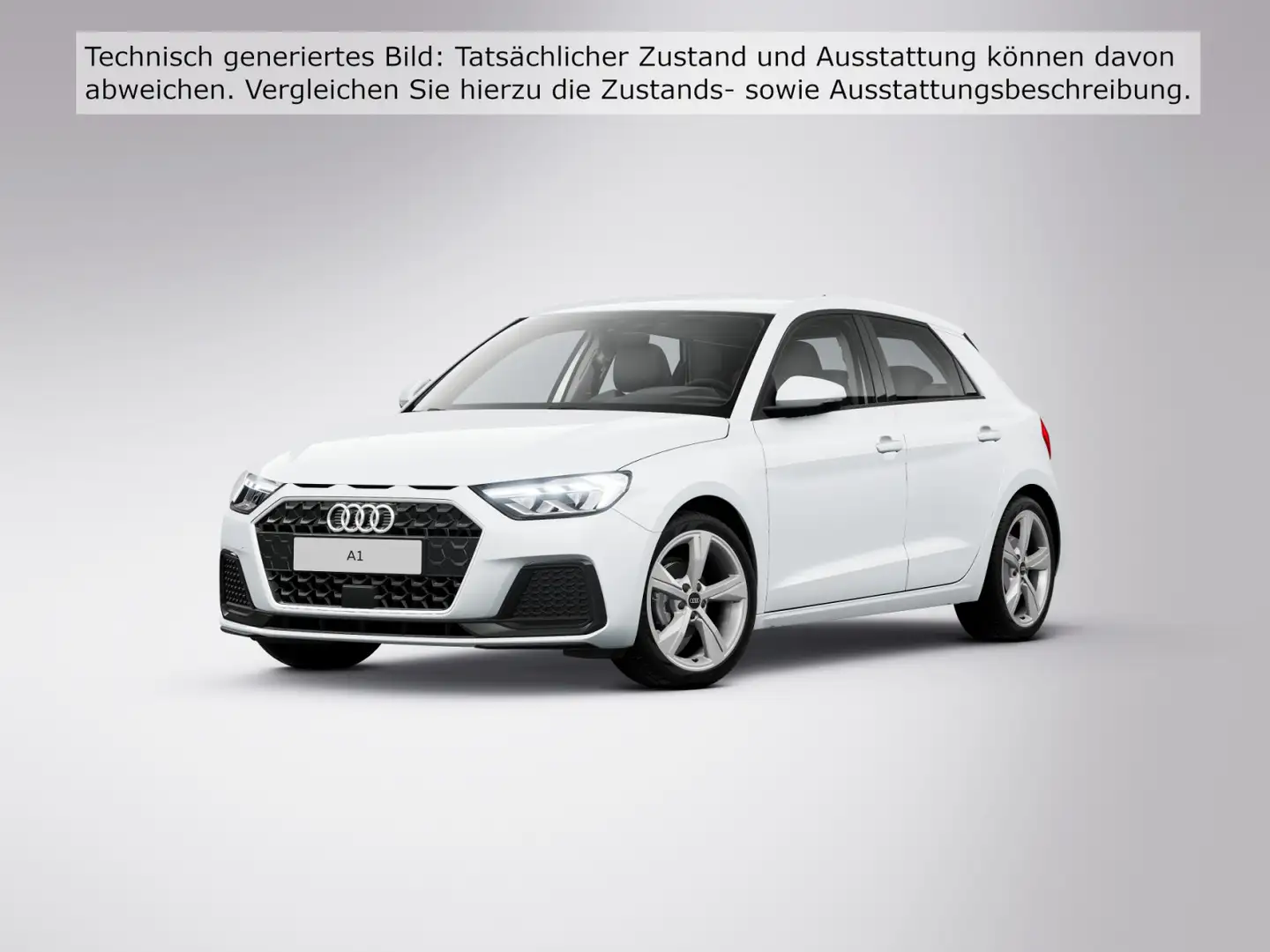 Audi A1 25 TFSI advanced LED virtCo SHZ PDC Weiß - 2