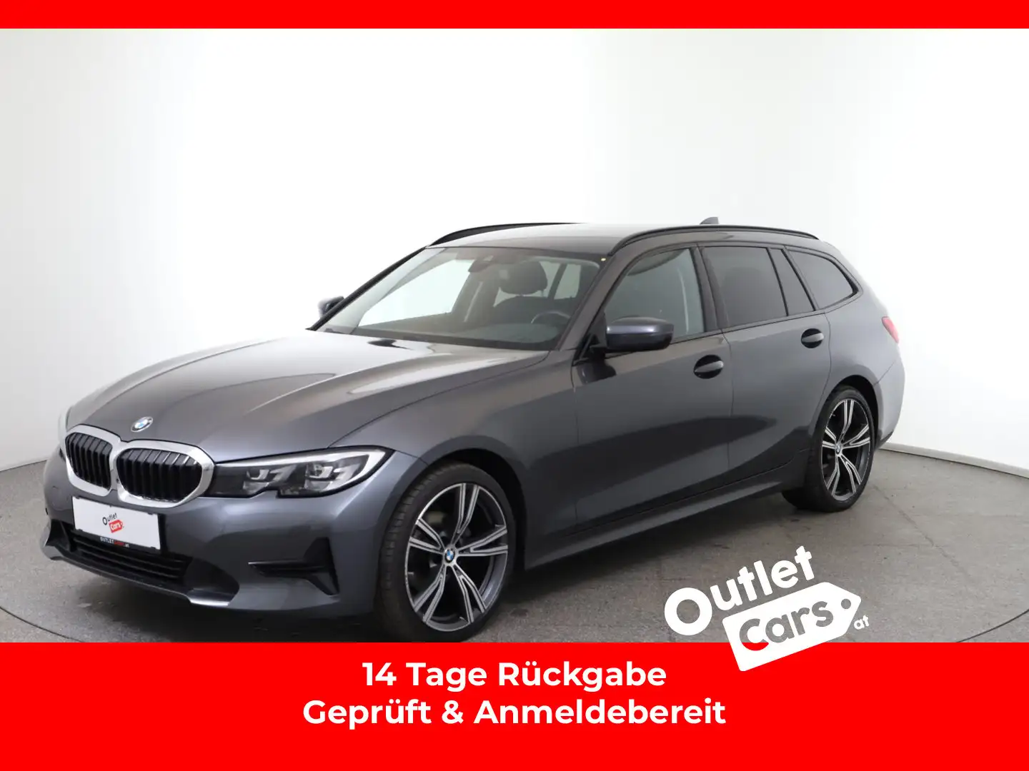 BMW 318 BMW 318d 48 V Touring Aut. Grau - 1