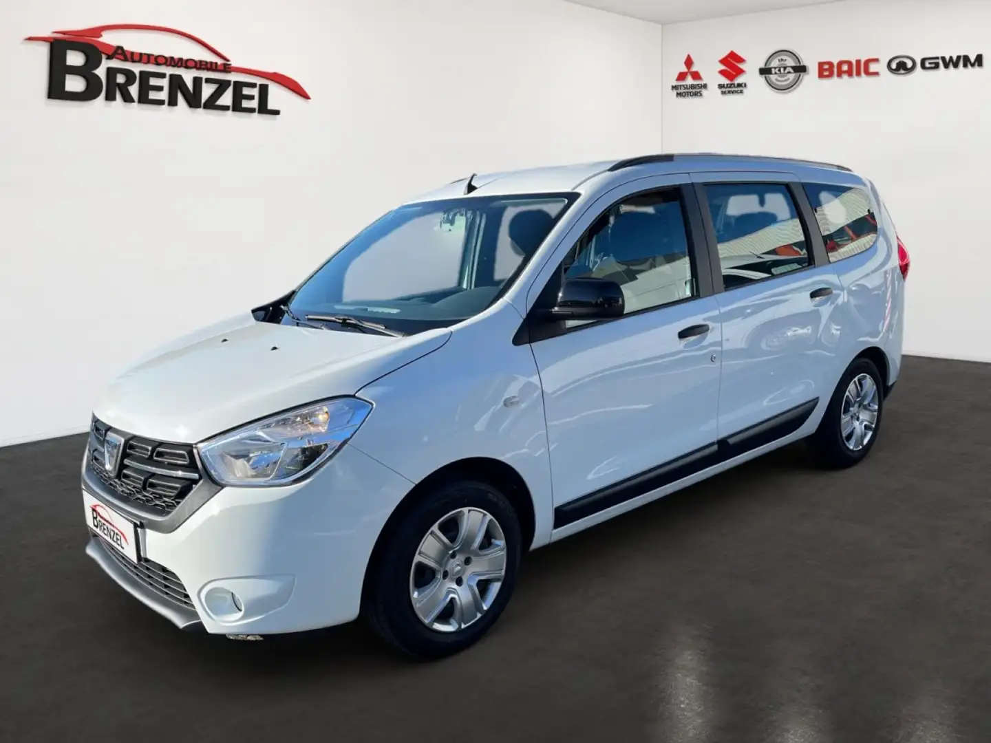 Dacia Lodgy 1.3 TCe Comfort 7-Sitzer AHK Kamera Klima Weiß - 1