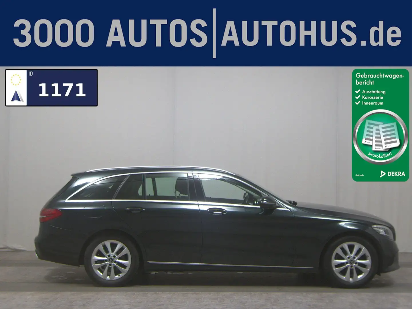 Mercedes-Benz C 220 T d Avantgarde Navi LED AHK PDC Tempomat Grün - 1