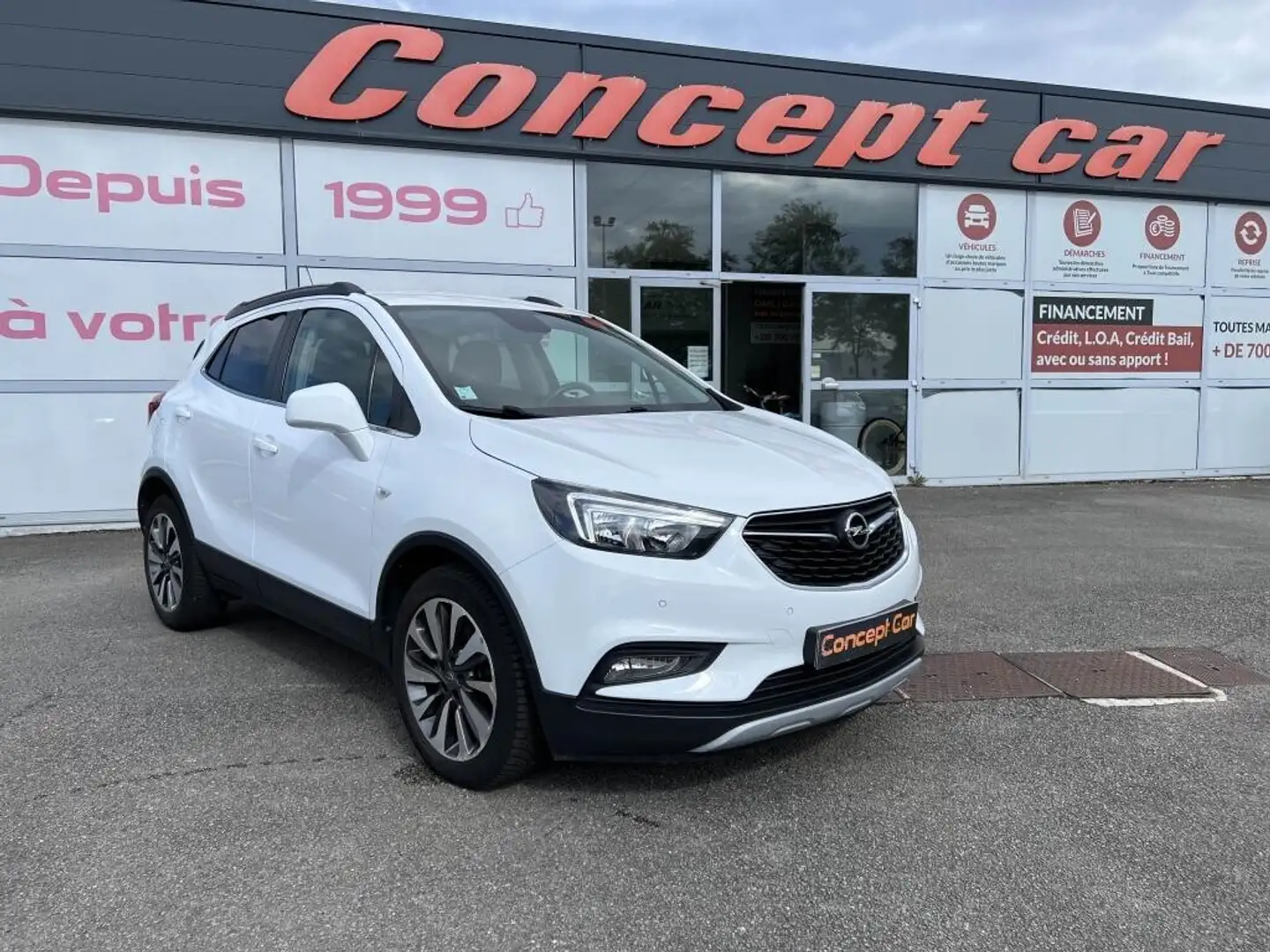 Opel Mokka Innovation 1.6 CDTI 136cv 4x2 + Caméra de recul +  Blanc - 1