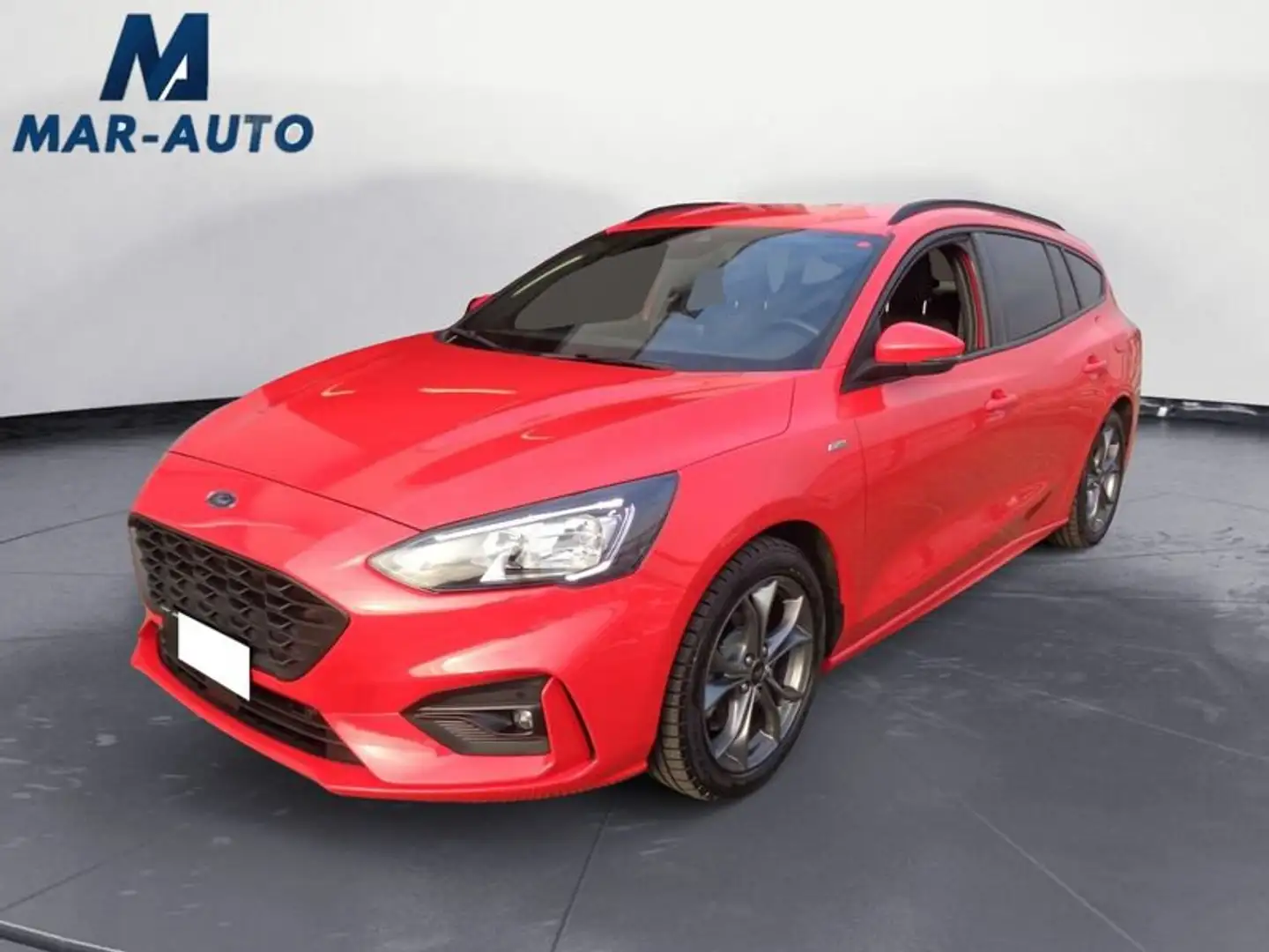 Ford Focus 1.0 EcoBoost Hybrid 125 CV SW ST Line Rosso - 1