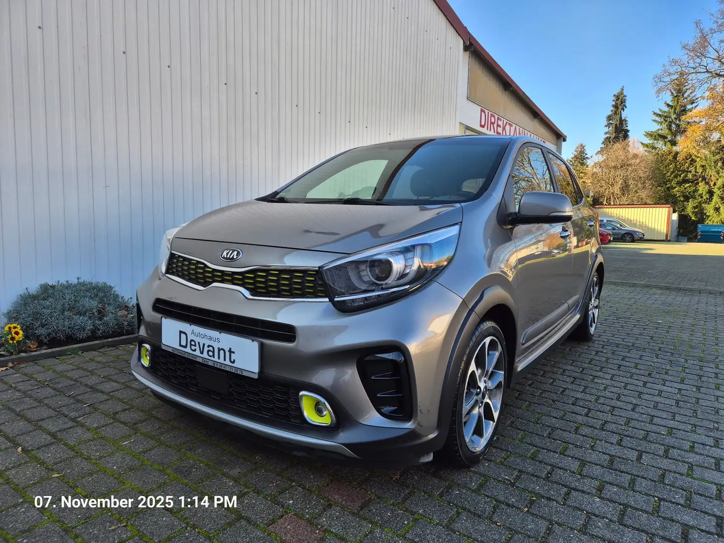 Kia Picanto X-Line/ Navi/Winterräder Grau - 1