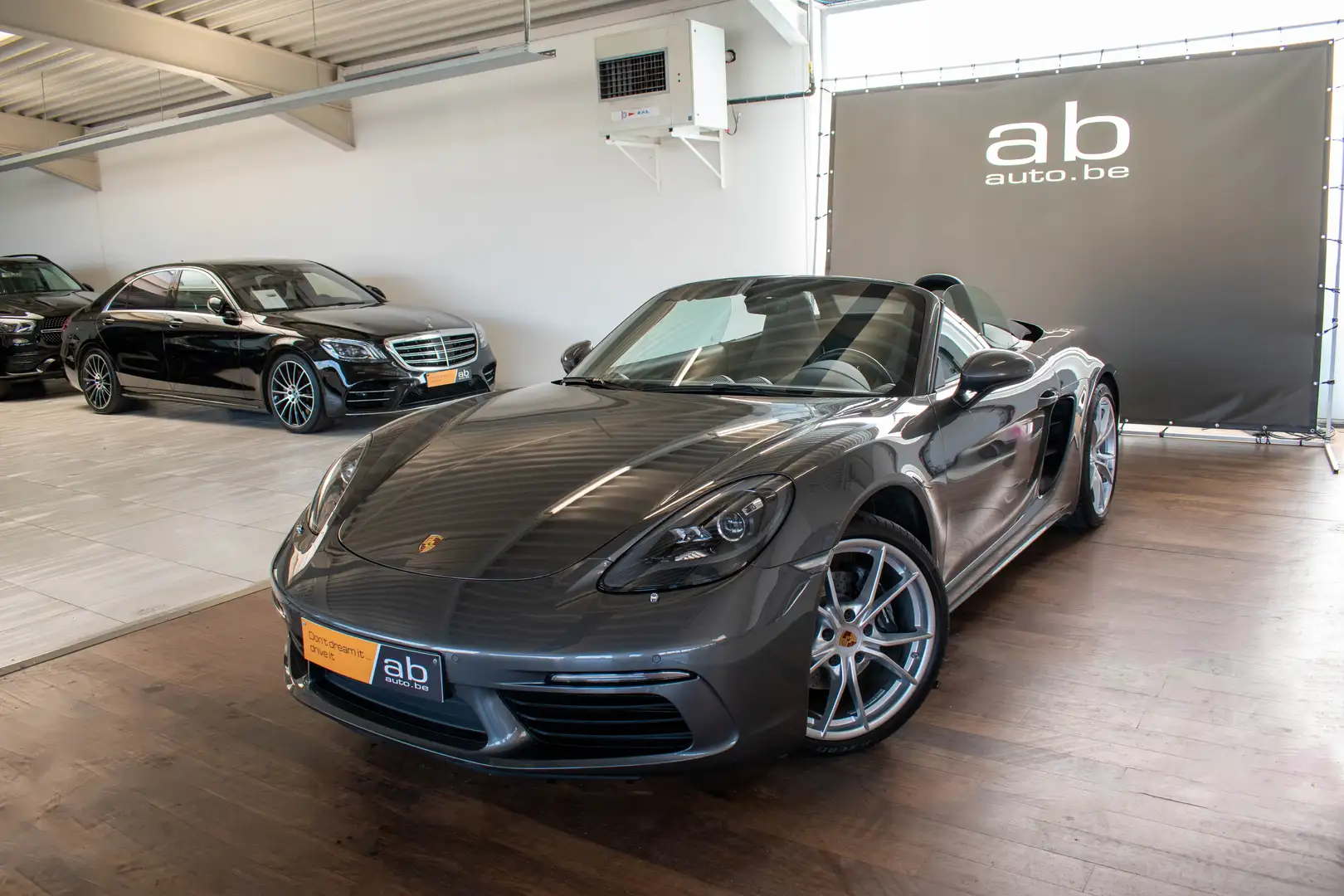 Porsche Boxster 718,PDK,SPORTUITLAAT,APPLE CP,LED,CAMERA,ZETELVERW Gris - 2