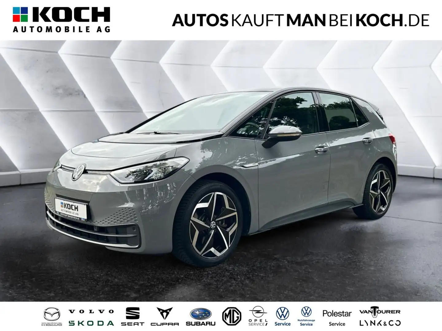 Volkswagen ID.3 Pro Performance 58kWh 2xPDC NAVI ANDROID LED Gri - 1