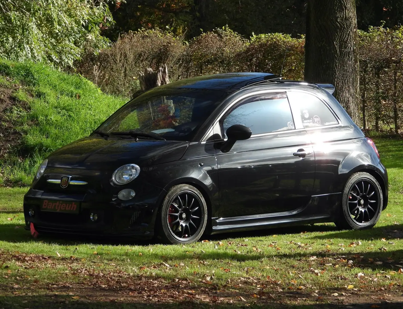 Abarth 500 Zwart - 1