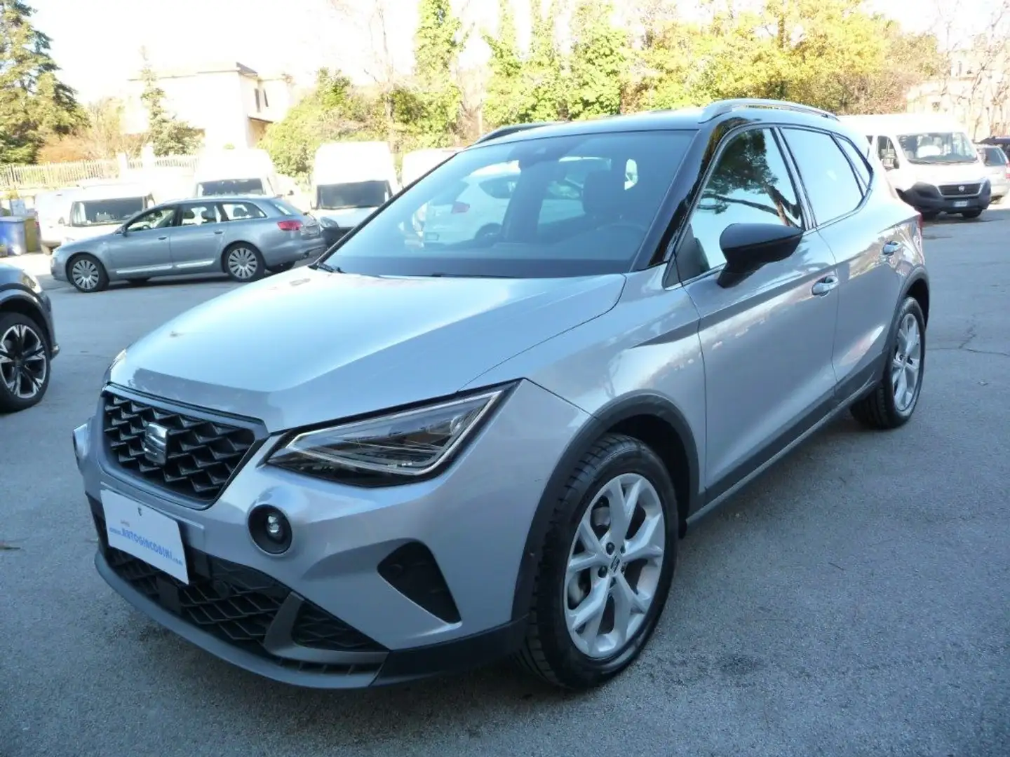 SEAT Arona 1.0 TGI FR ITALIANA Argent - 1
