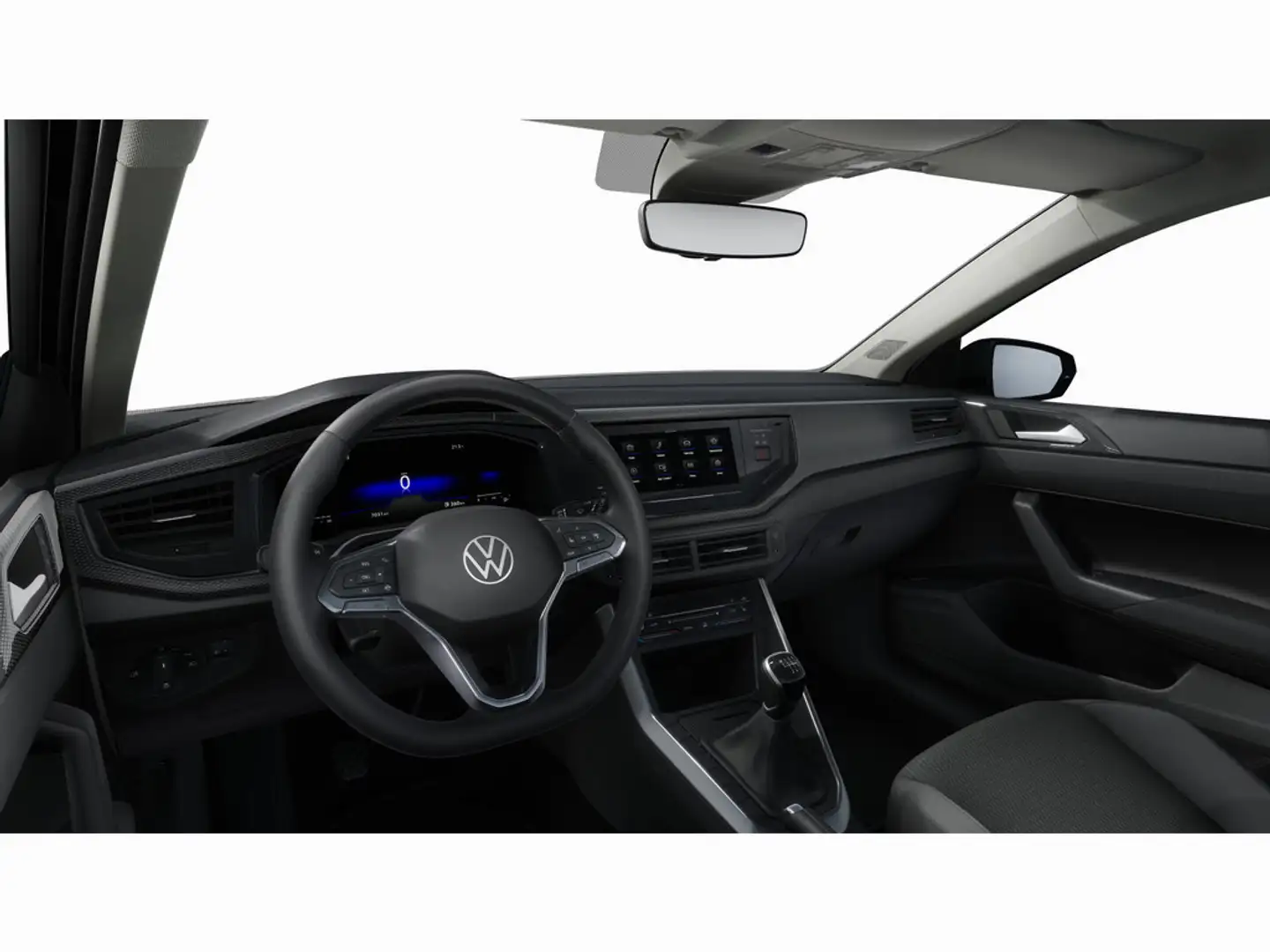 Volkswagen Polo 1.0 Life Sitzheizung/App-Connect/LED/Einparkhilfe/Dig.Cockpit Schwarz - 2