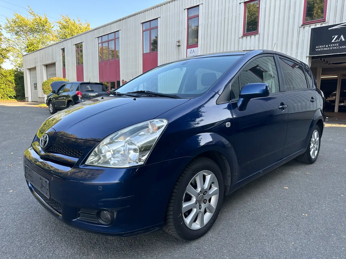 Toyota Corolla Verso 1.8i VVT-i 16v Linea Sol ** UNIQUEMENT EXPORT ** Modrá - 1