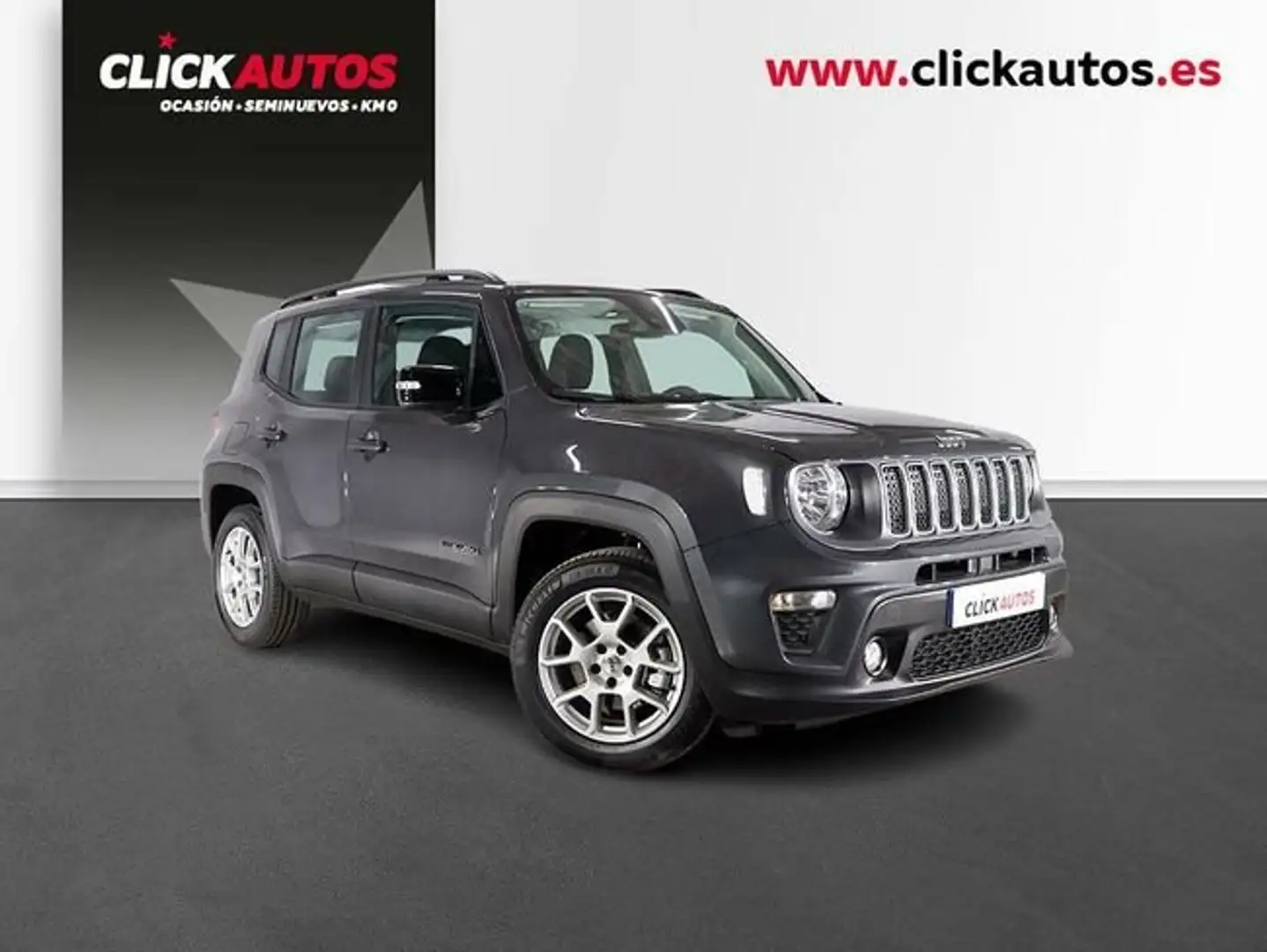 Jeep Renegade 1.5 E-HYBRID 130CV Limited ATX Gris - 2