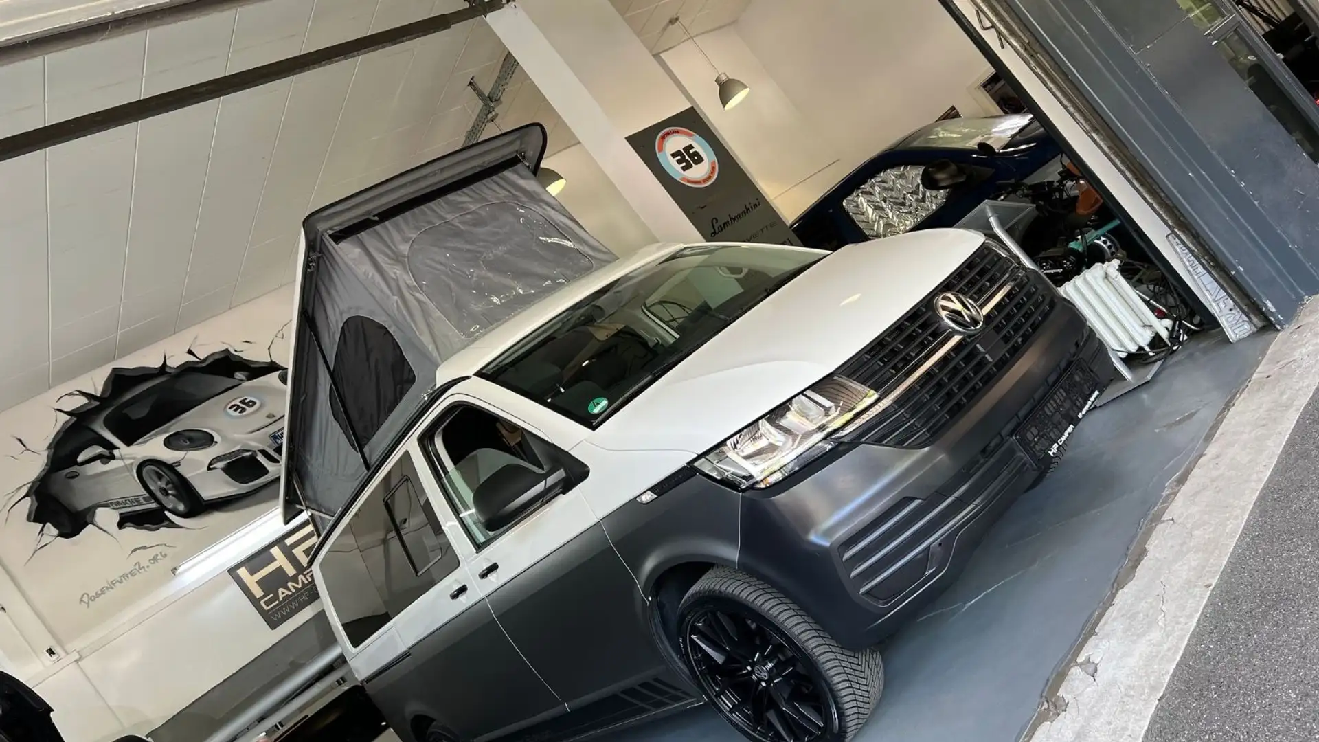 Volkswagen T6.1 HP-Camper OpenSky 4-5 Schlafplätze Klima Weiß - 2