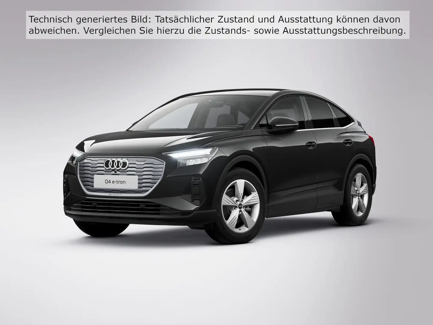 Audi Q4 e-tron Q4 Sportback 35 e-tron LED PDC VIRTUAL DAB+ Schwarz - 2