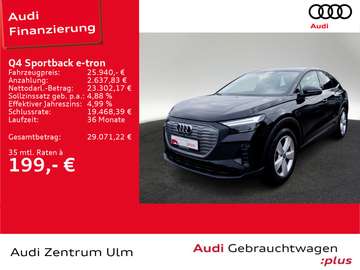 Q4 Sportback 35 e-tron LED PDC VIRTUAL DAB+