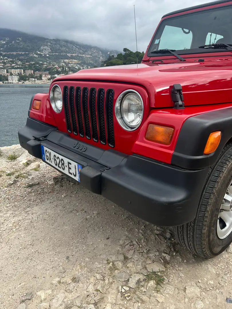 Jeep Wrangler TJ 2,5 L Rouge - 2