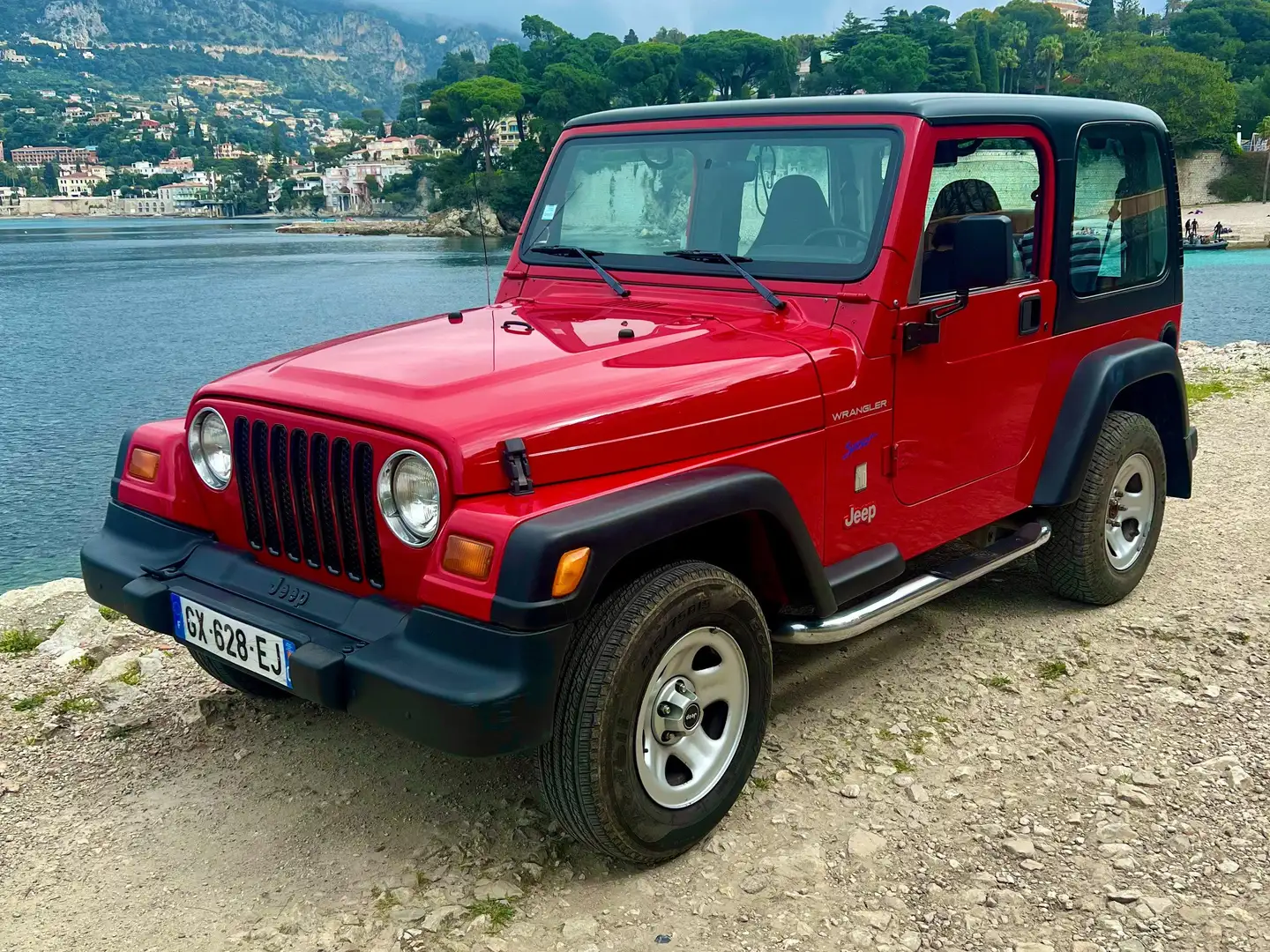 Jeep Wrangler TJ 2,5 L Rouge - 1