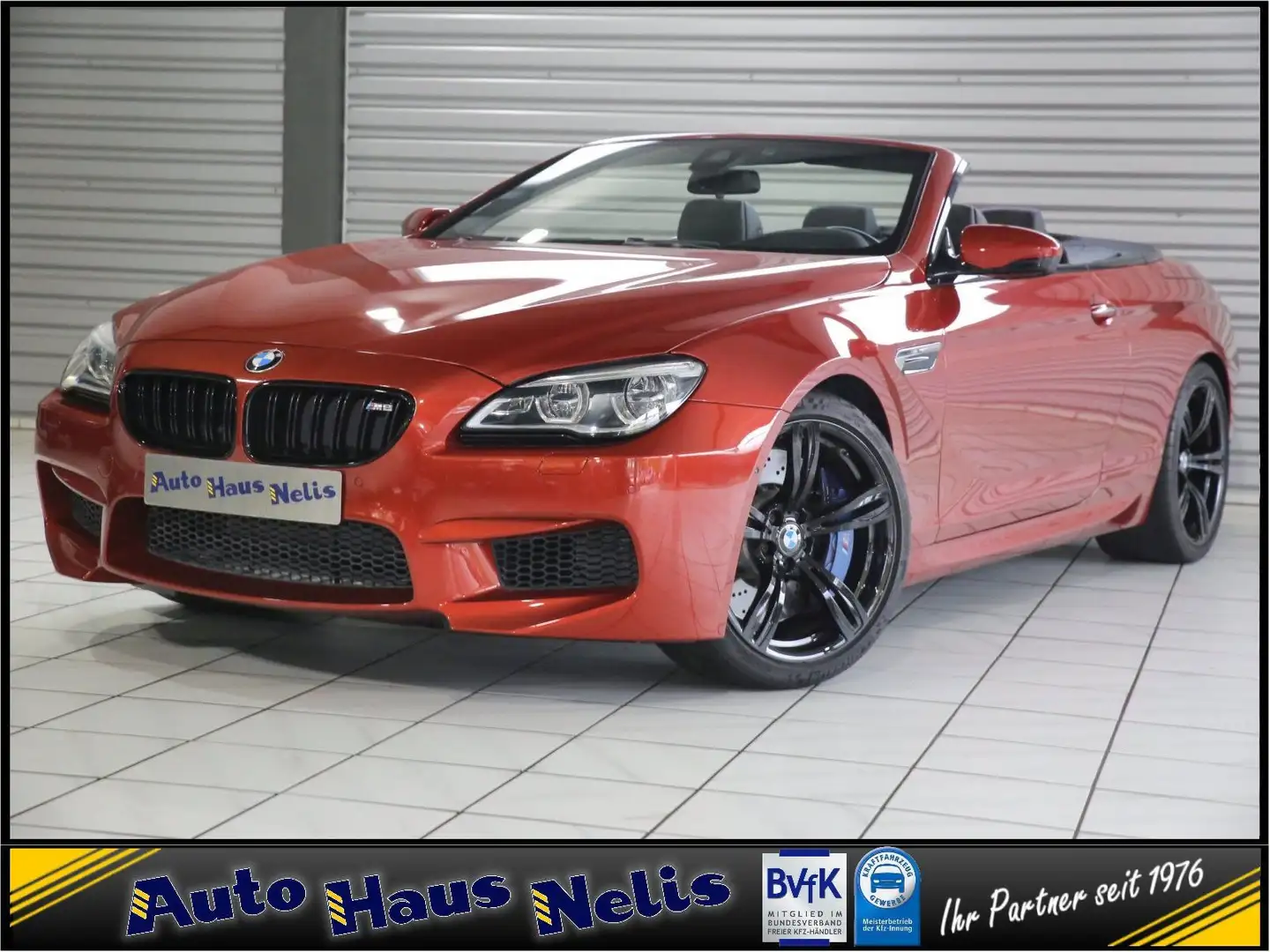 BMW M6 Cabrio B&O-Sound M-Sport Sitzheizung/lüftung Oranj - 1